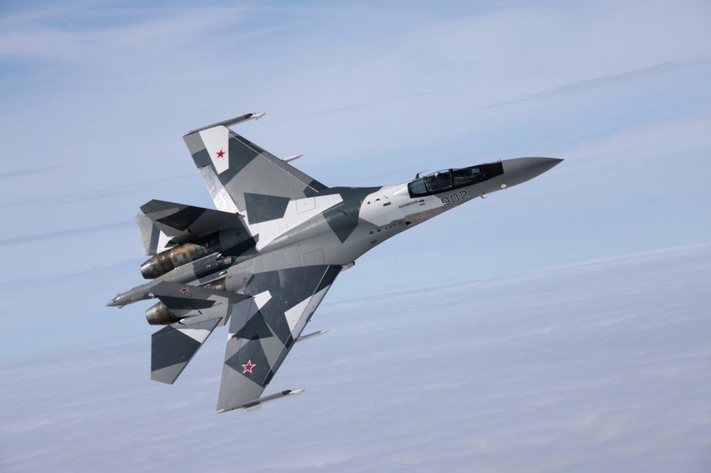 Su-35s only began arriving in Russian